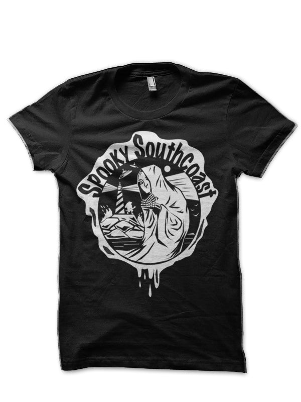 Spooky Southcoast Black T-Shirt Hoodie, Sweatshirt | CoreVibeTees.com