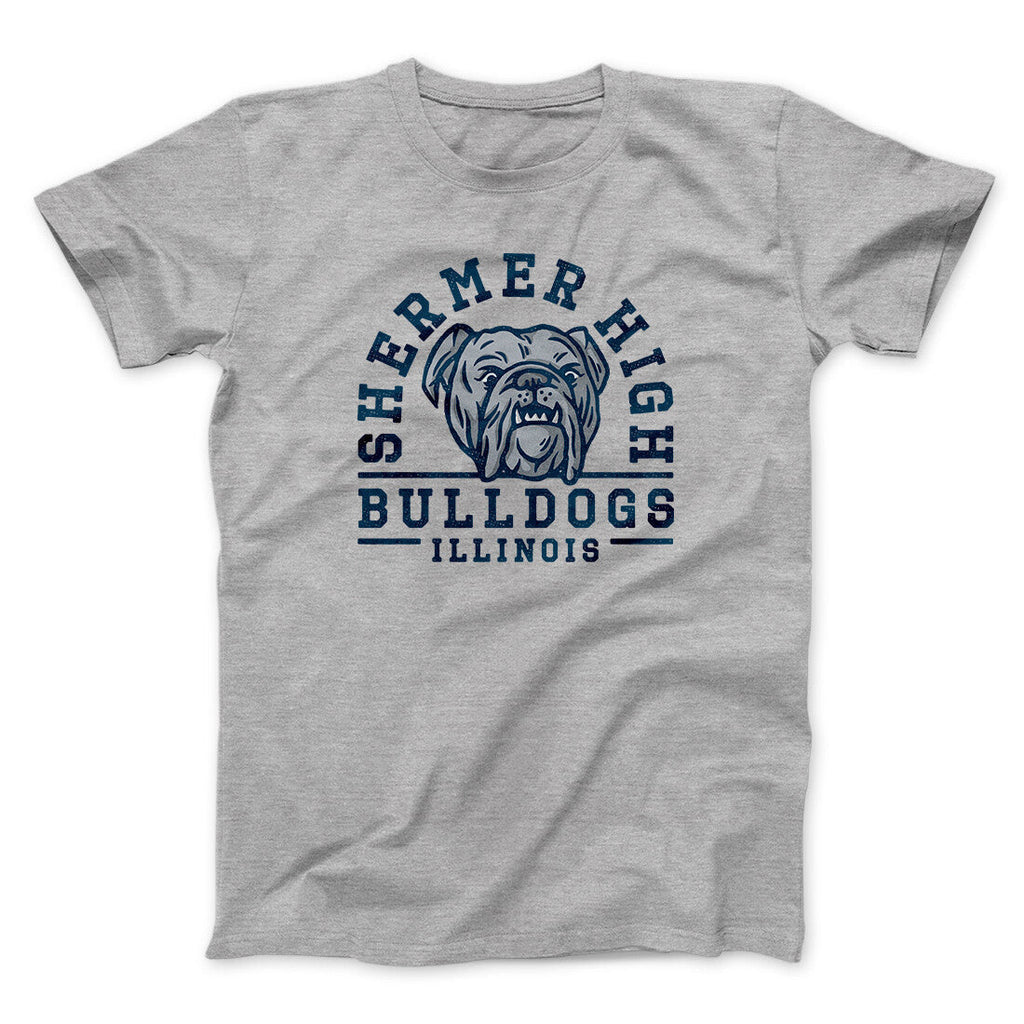 Shermer High Bulldogs Men/Unisex T-Shirt Hoodie, Sweatshirt | CoreVibeTees.com (Image 1)