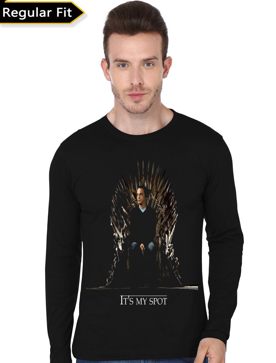 its my spot black full sleeve tee Hoodie, Sweatshirt | CoreVibeTees.com