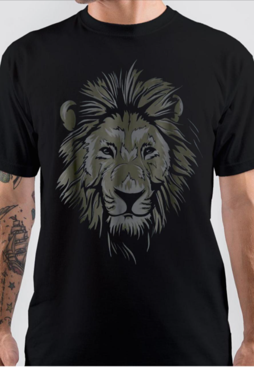 Lion T-Shirt Style001 Hoodie, Sweatshirt | CoreVibeTees.com