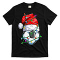 Santa Soccer Ball Sports Design Christmas Soccer Player T-Shirt Hoodie, Sweatshirt | CoreVibeTees.com