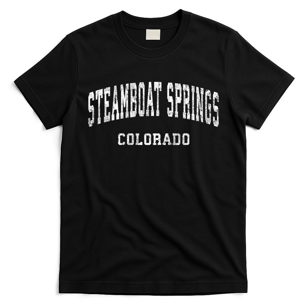 Steamboat Springs Colorado Co Vintage Varsity Sports T-Shirt Hoodie, Sweatshirt | CoreVibeTees.com