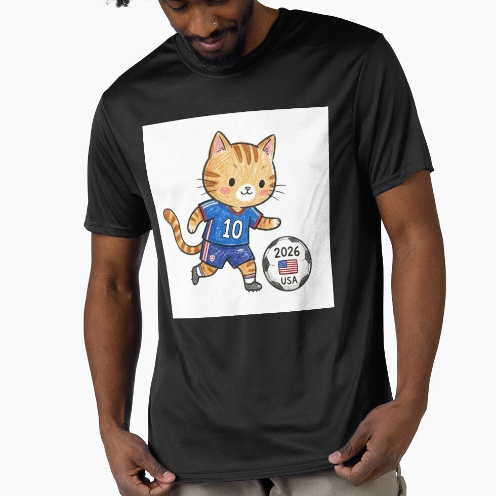 USA Soccer Cat #10 - 2026 Fan Art by TaiwanMemory