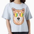Vintage Patriotic Shiba Inu Guinean Flag by feether-store
