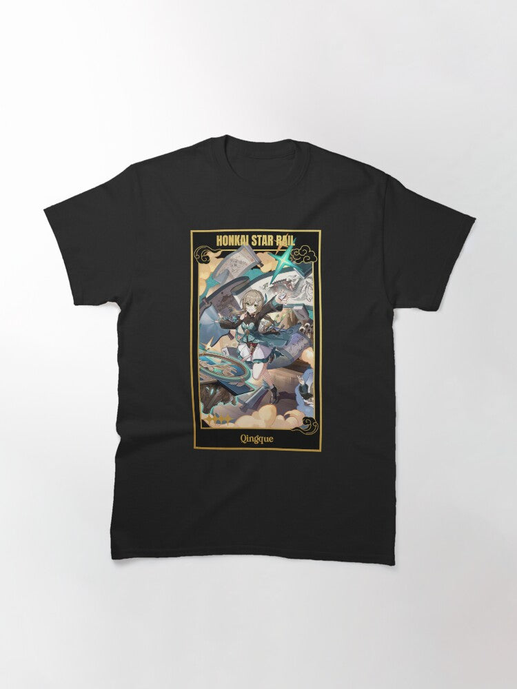 Qingque Tarot Style Classic T-Shirt Hoodie, Sweatshirt | CoreVibeTees.com (Image 3)