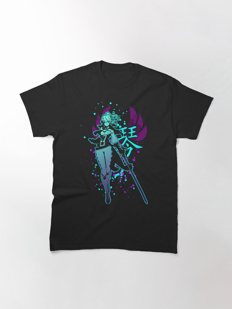 Genshin Impact Jean Classic T-Shirt Hoodie, Sweatshirt | CoreVibeTees.com (Image 3)