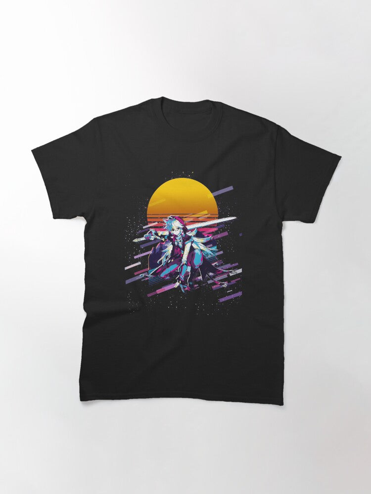 Razor - Genshin Impact 80s retro Classic T-Shirt Hoodie, Sweatshirt | CoreVibeTees.com (Image 3)