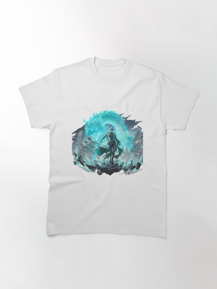 Wuthering Waves Jiyan Splash Art Classic T-Shirt Hoodie, Sweatshirt | CoreVibeTees.com (Image 3)