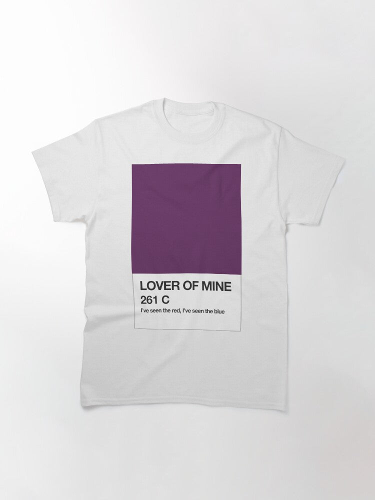Lover of Mine Pantone Swatch Classic T-Shirt Hoodie, Sweatshirt | CoreVibeTees.com (Image 3)