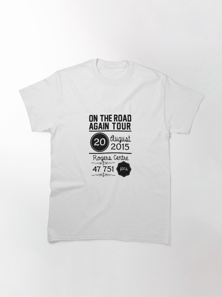 20th August - Rogers Centre OTRA Classic T-Shirt Hoodie, Sweatshirt | CoreVibeTees.com (Image 3)