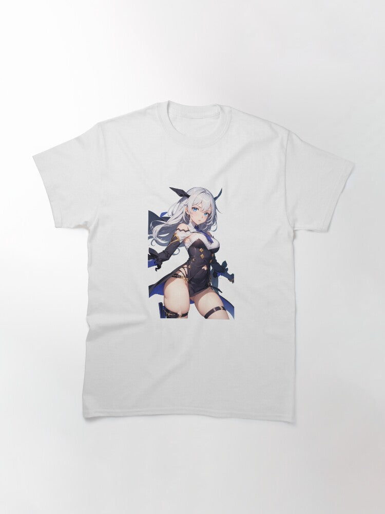 Kallen Kaslana - Honkai Impact 3rd Fanart Classic T-Shirt Hoodie, Sweatshirt | CoreVibeTees.com (Image 3)