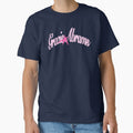 Pink Gracie Abrams Pink Star Cursive Lettering Logo by aestheticqueen
