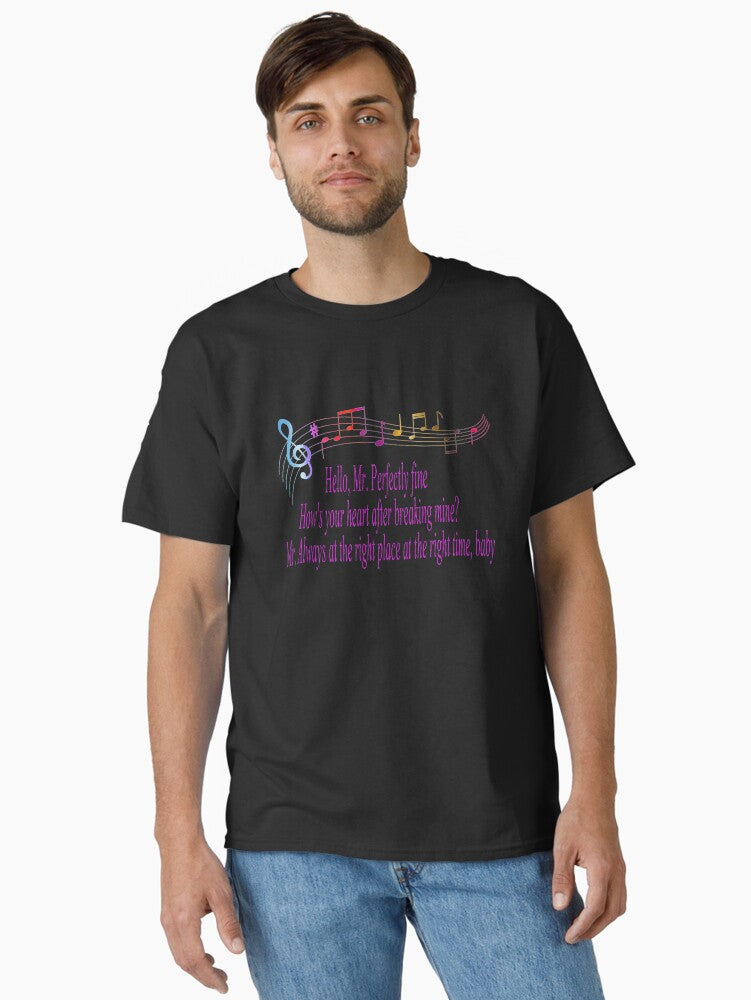 Mr. Perfectly Fine Classic T-Shirt Hoodie, Sweatshirt | CoreVibeTees.com (Image 1)