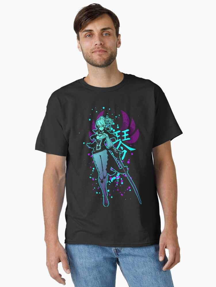 Genshin Impact Jean Classic T-Shirt Hoodie, Sweatshirt | CoreVibeTees.com (Image 1)