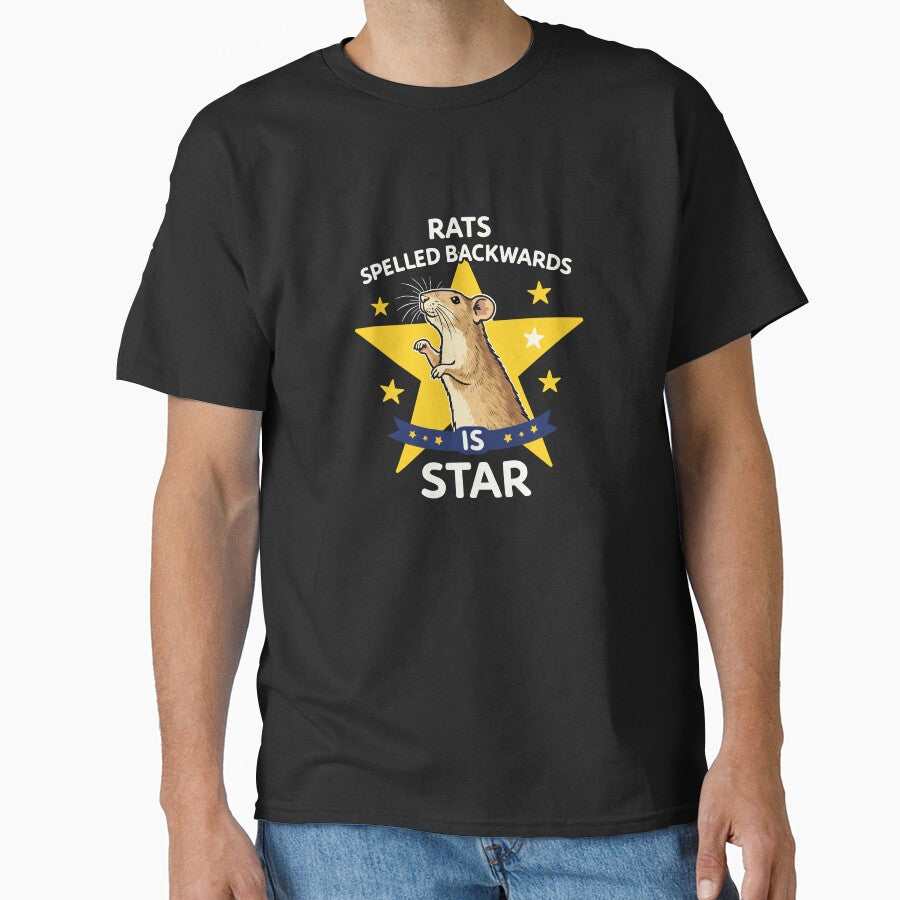 Rats Spelled Backwards Is Star by VibeWear2026