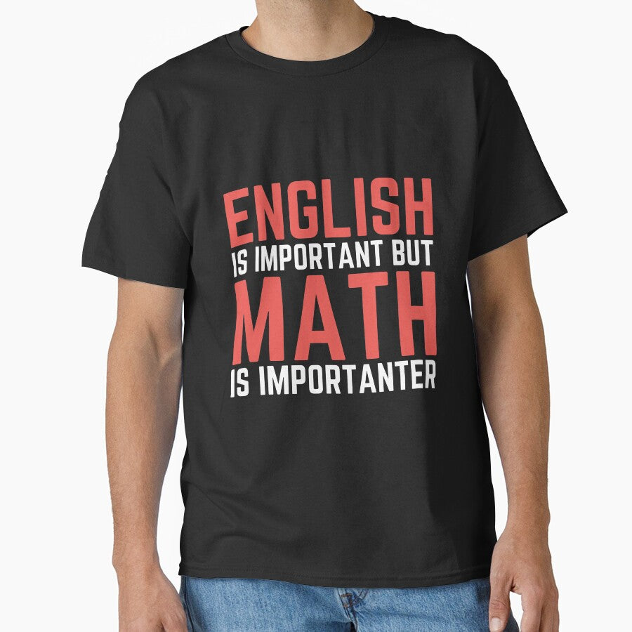English Is Important But Math Is Importanter by hachemi riadh