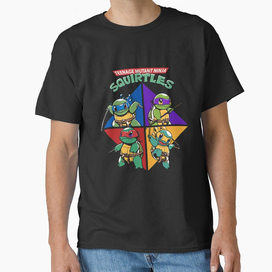 Four turtle heroes so cute and smart poster by DiegoSouza50