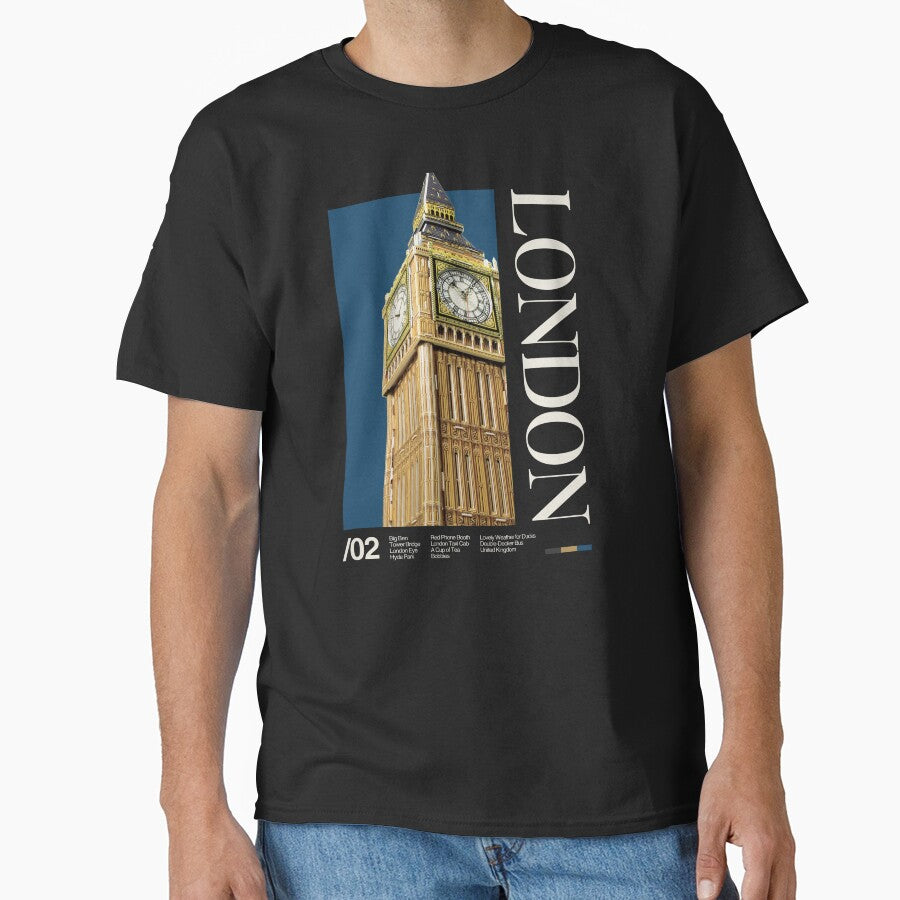 London Minimalist Aesthetic Dark Colour by moyjoystudio