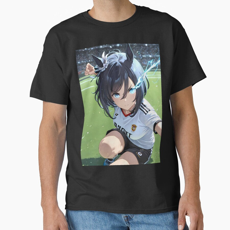 Eishin Flash Uma Musume Soccer Field Lightning Rush by PMartistStudio