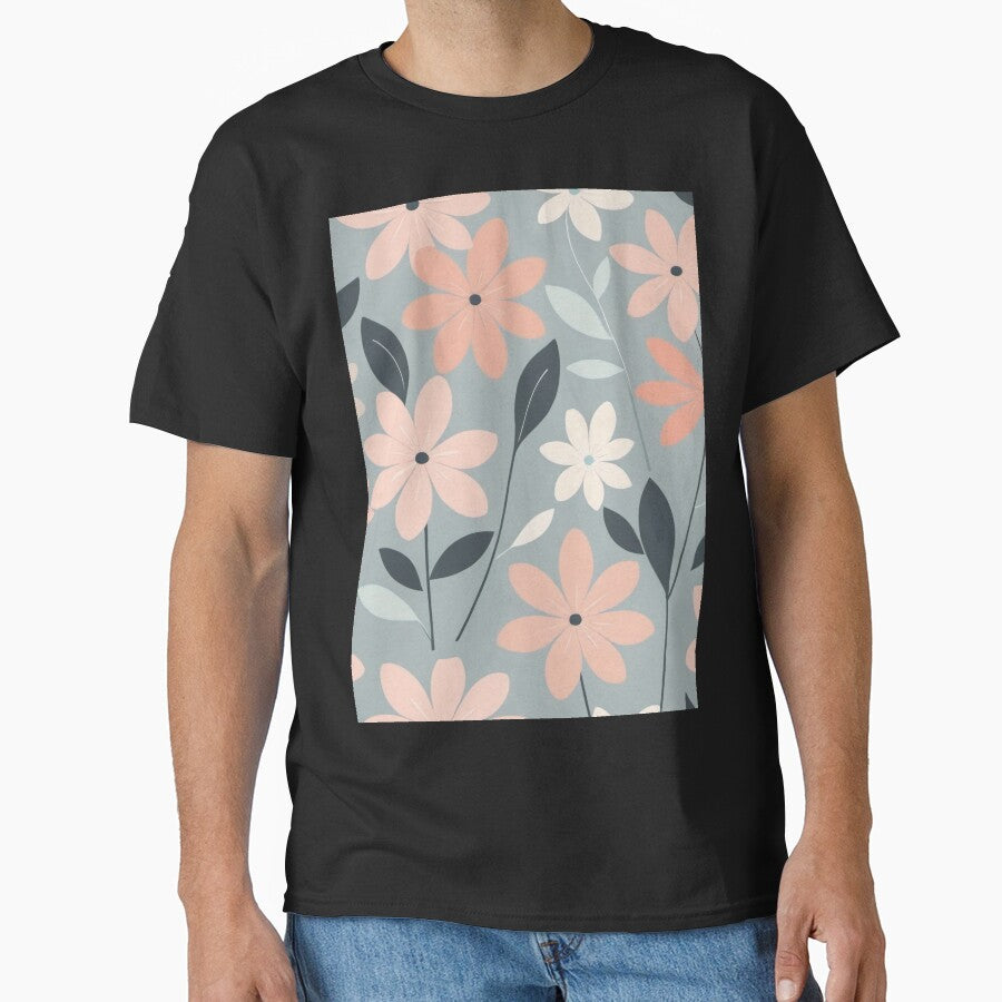 Minimalist Modern Floral Pattern by SeamPix