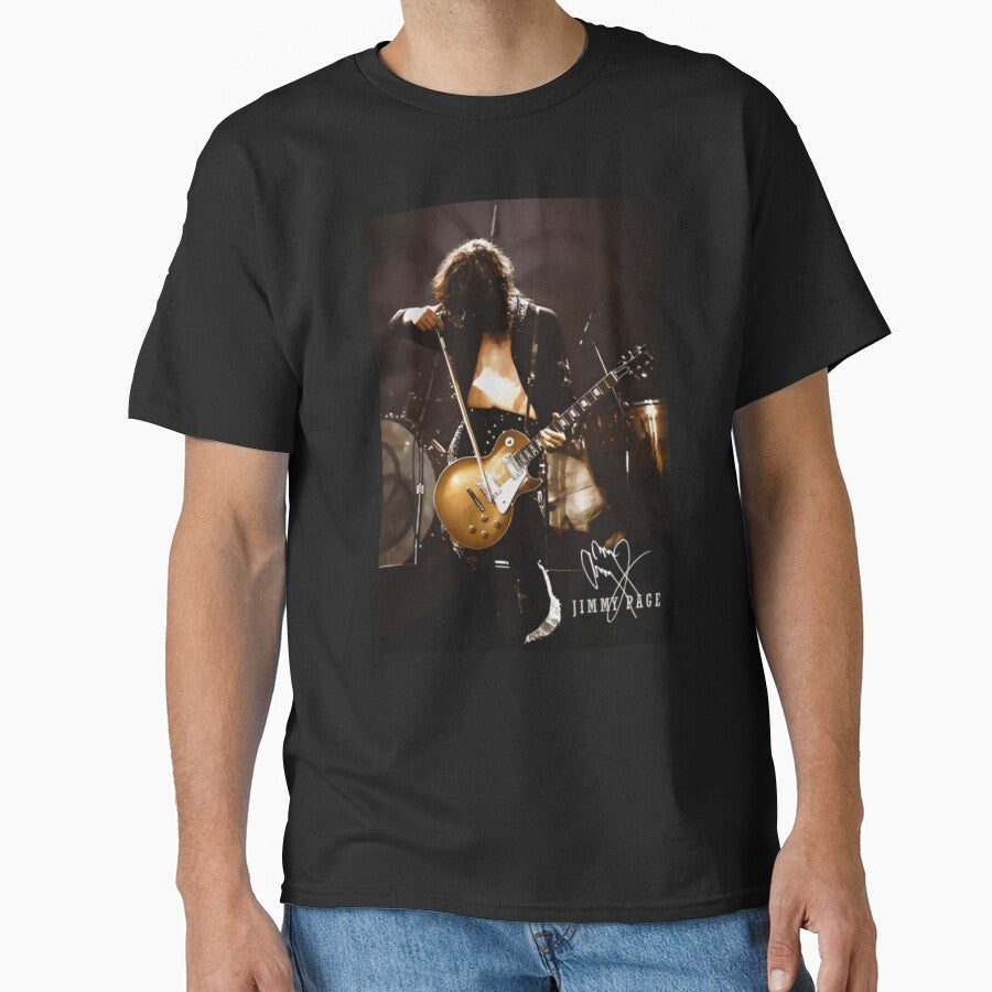 Jimmy Page Vintage 80s by Moutamid22art