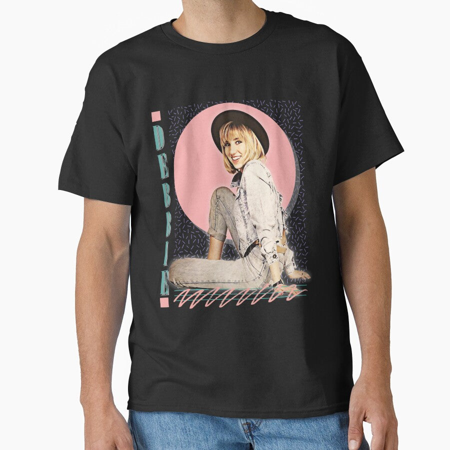 Retro Debbie Gibson Retro 80S Aesthetic Design by MikeBins1998