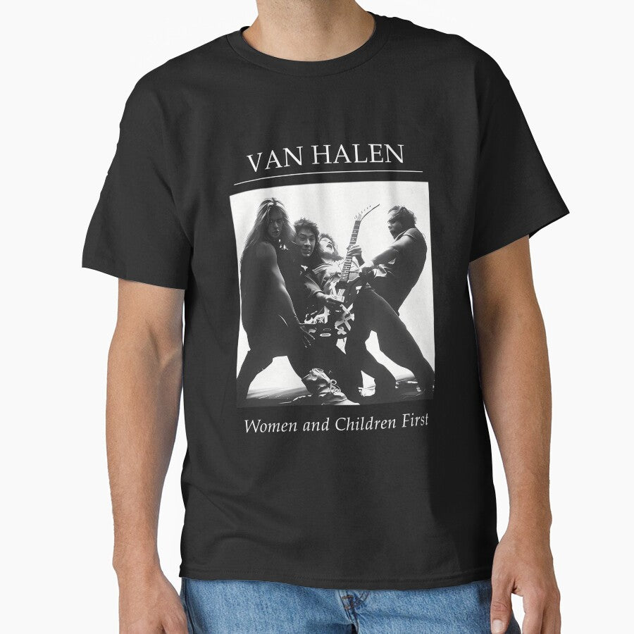 Hard Rock Band Van*Halen*Band Women And Children First by RitzyStyle