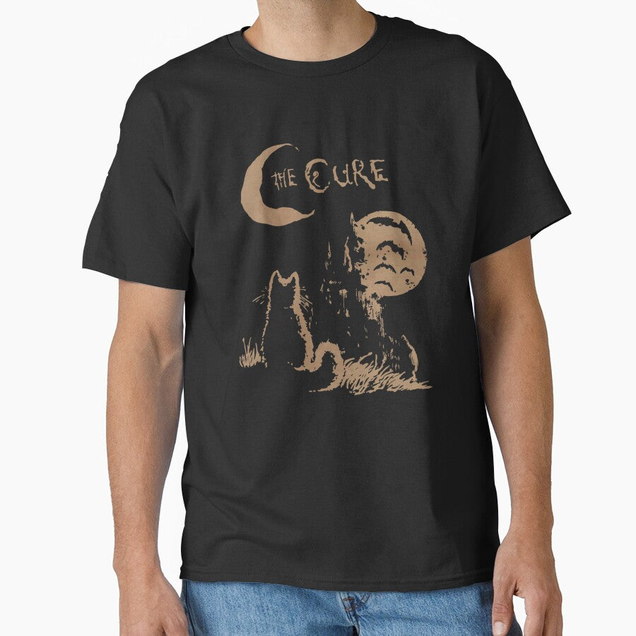 The Cure Cat Moon 90s Alt Indie Rock band For Men, For Women, Cat Lover Gift by KoryYarris