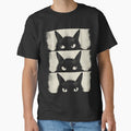 Cat Lover Grumpy Black Kitten Cat Mom Cat Dad Classic T Shirt Hoodie, Sweatshirt | CoreVibeTees.com