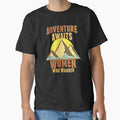 Adventure Awaits Women Who Wander Classic T Shirt Hoodie, Sweatshirt | CoreVibeTees.com