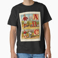 Baseball ABC 1885 - vintage book illustration series no. 4 - digitally edited Classic T-Shirt Hoodie, Sweatshirt