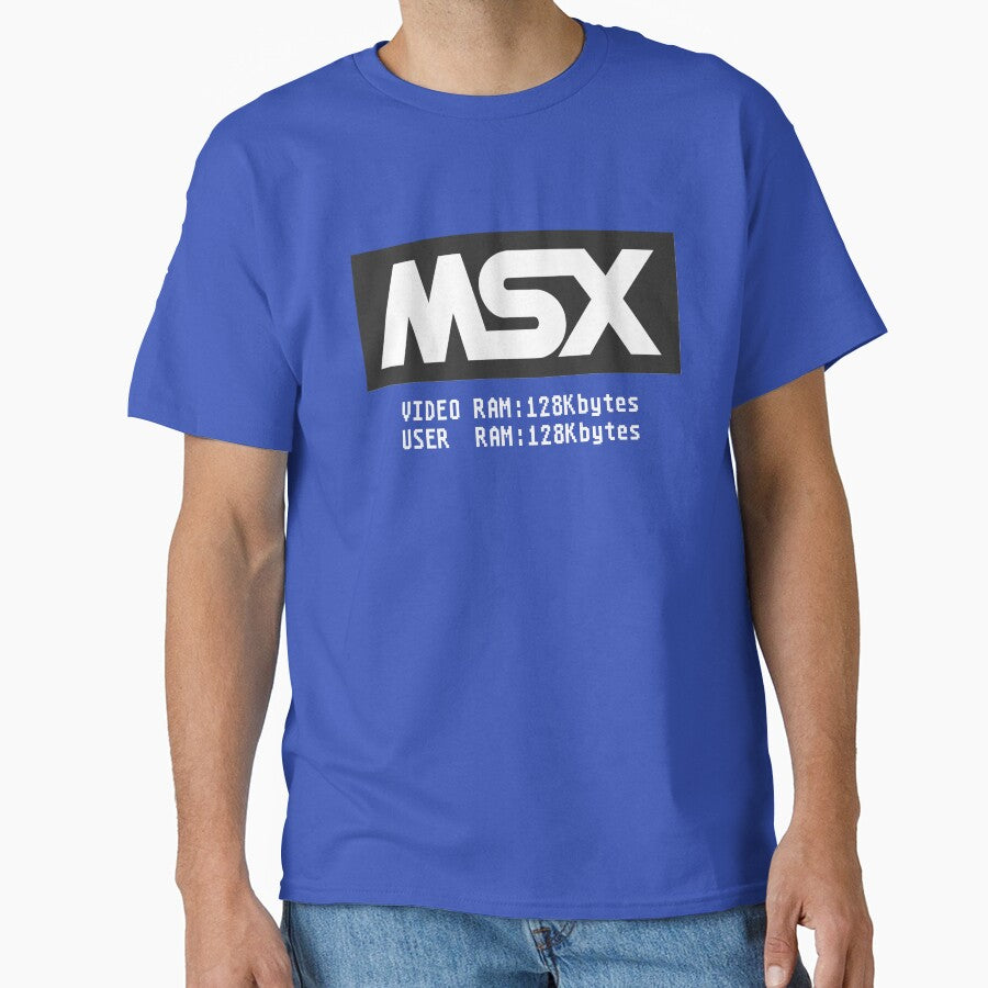 MSX BIOS T-Shirt by Camisetas Darría