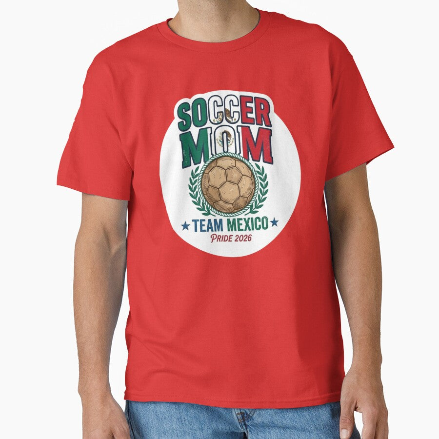 Vintage Mexico Soccer Mom Retro Mexican Flag Football Fan by Fatomfatom