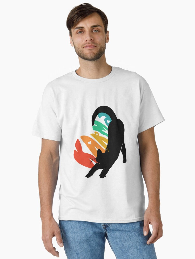 Karma is a cat The eras tour sticker Classic T-Shirt Hoodie, Sweatshirt | CoreVibeTees.com (Image 1)