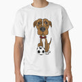 Funny Pit Bull Dog Playing Soccer by Nature's Fancy