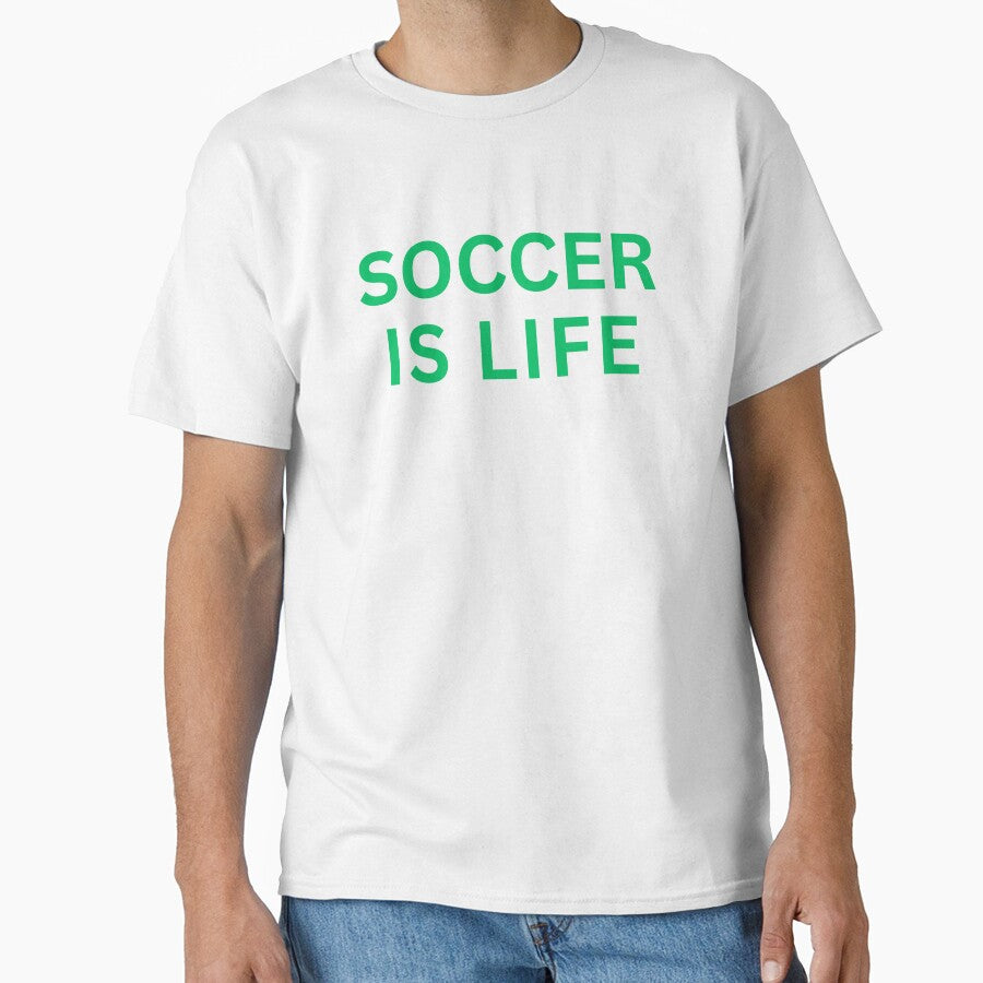 Soccer | SOCCER IS LIFE |Soccer Gift  Super Soccer Fan | Unisex by jenxtees