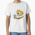 Funny Corgi Soccer Shirt – Short Legs Big Dreams by Gentlestate