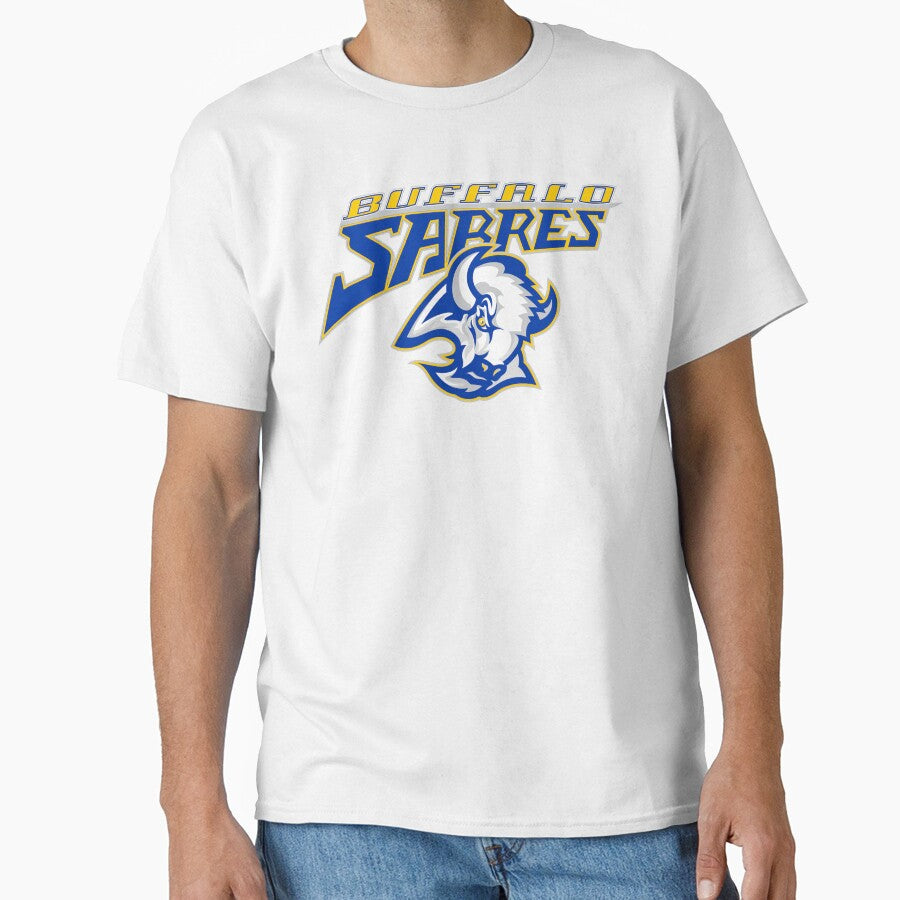 buffalo sabers reverse retro by Hungry Hungry  Buffalo