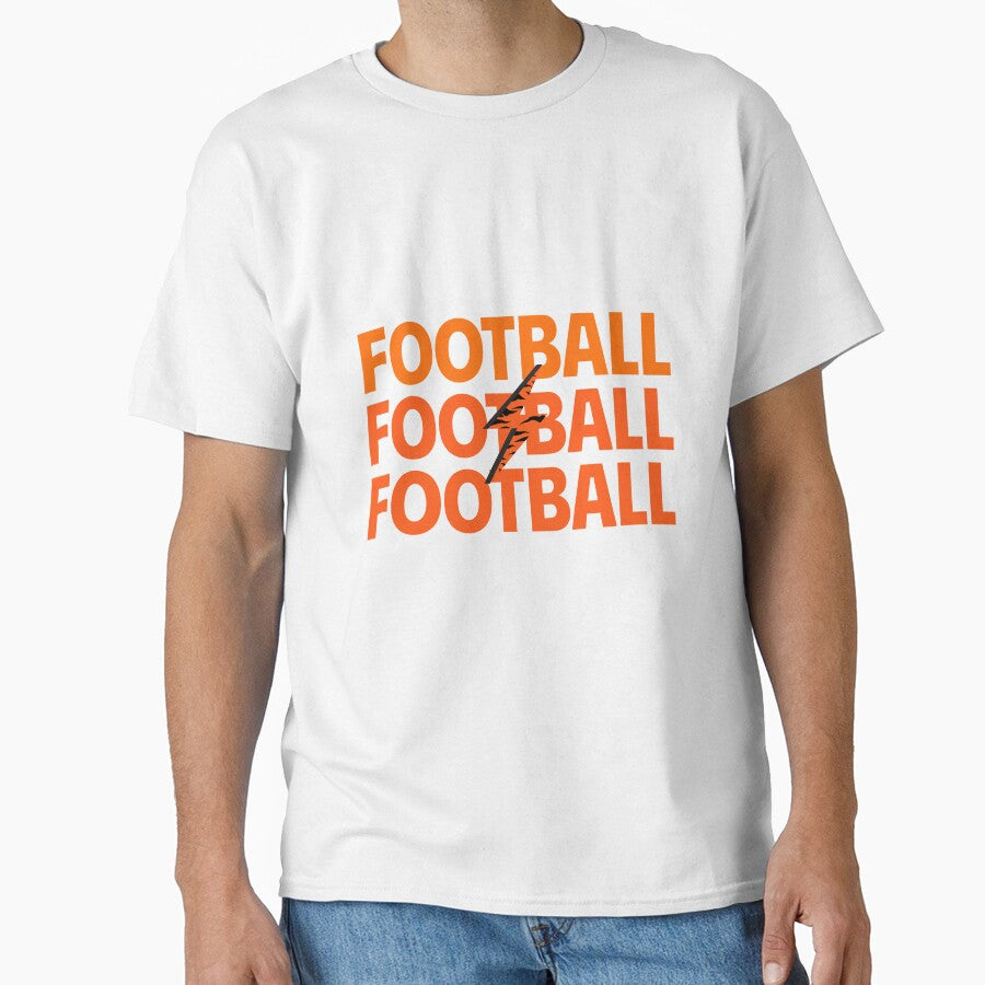 FOOTBALL, KIDS, MENS, GIFT, PRESENT, FAMILY, FOOTY, TEE SHIRT by Hevzy