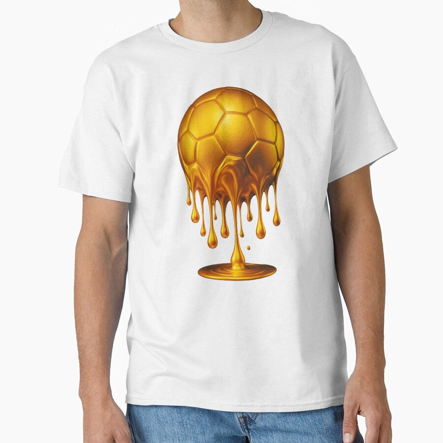 Gold Soccer Ball Drip Soccer Goal by FunToTheFullest