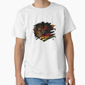 Zimbabwe Lion Flag Paint Splatter by ockshirts