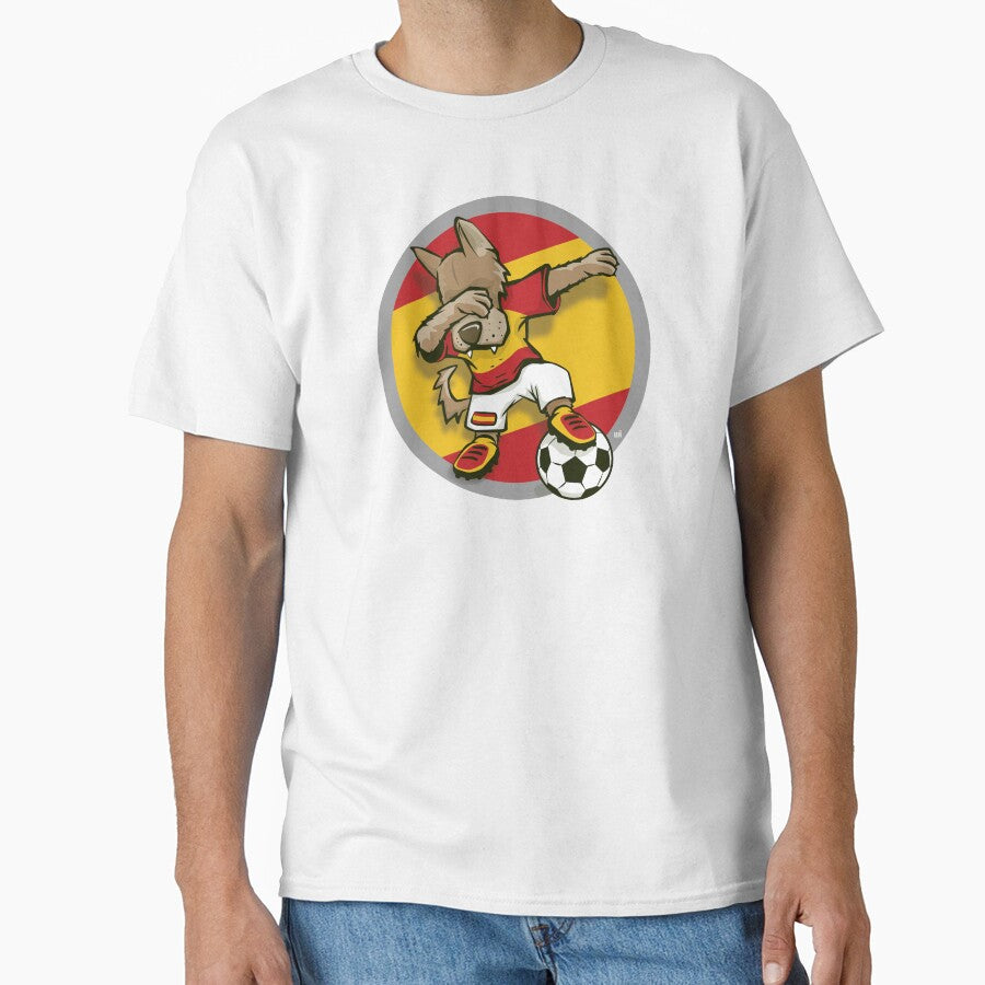 Football Dabbing Dog Spain by m. i.