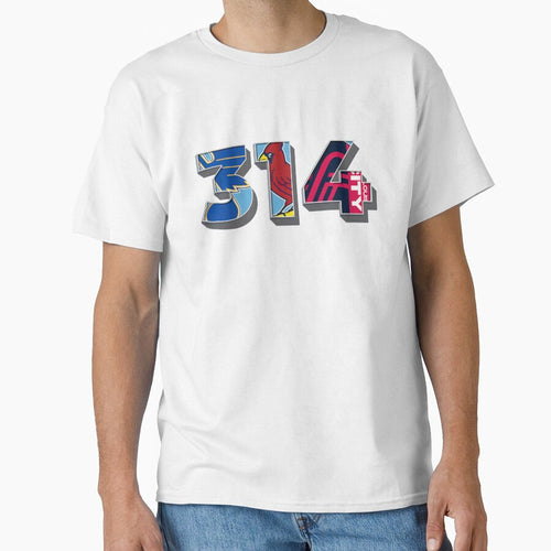 314- area code - STL sports by Osprey Tees