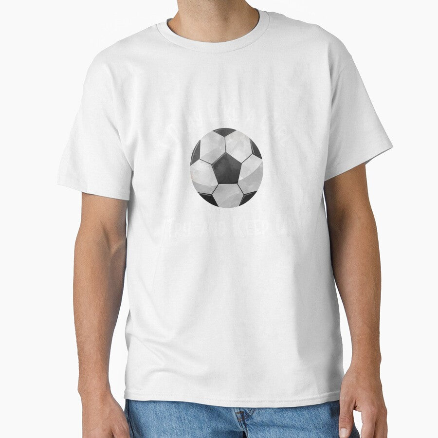 Soccer Football I Play Like a Girl Try and Keep Up Fan Designs by SpiritWestDesig