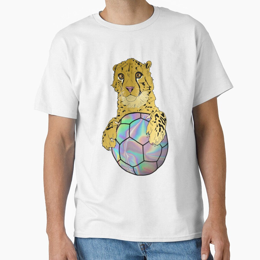Holographic Soccer Cheetah Cub by Carissariley