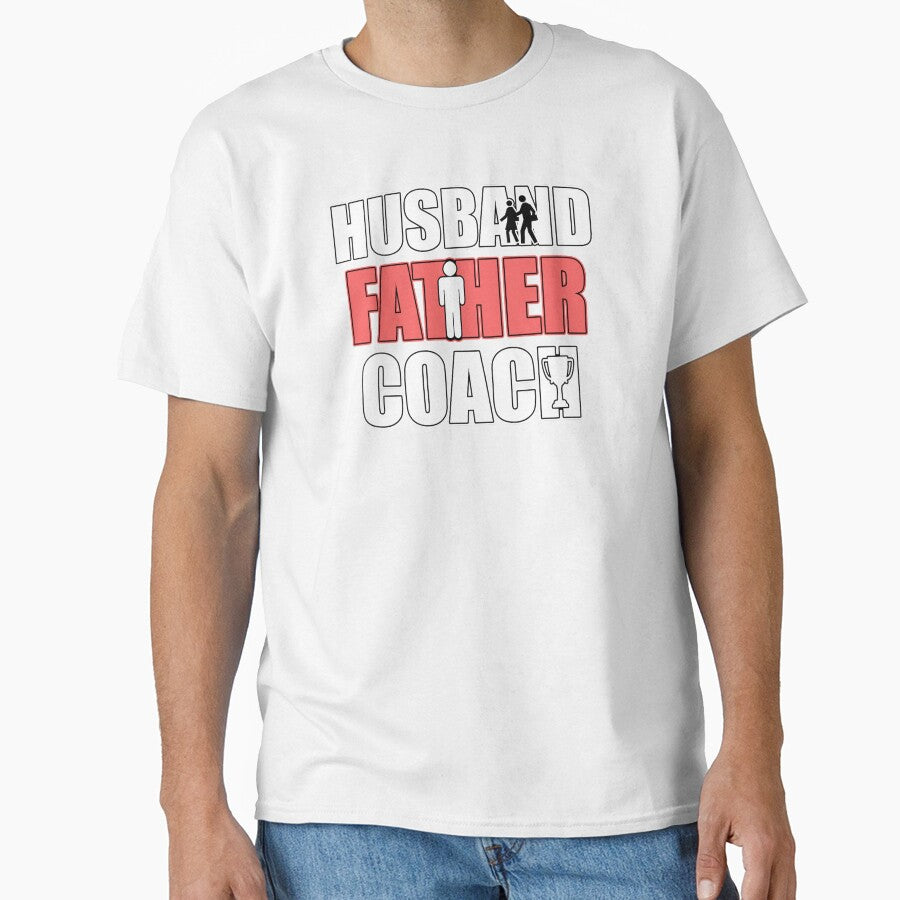 Husband Father Coach Dad Daddy Father Fathers Day by haselshirt