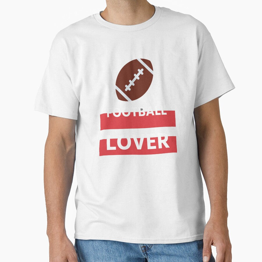 American football lover simple white by oxoxoxo