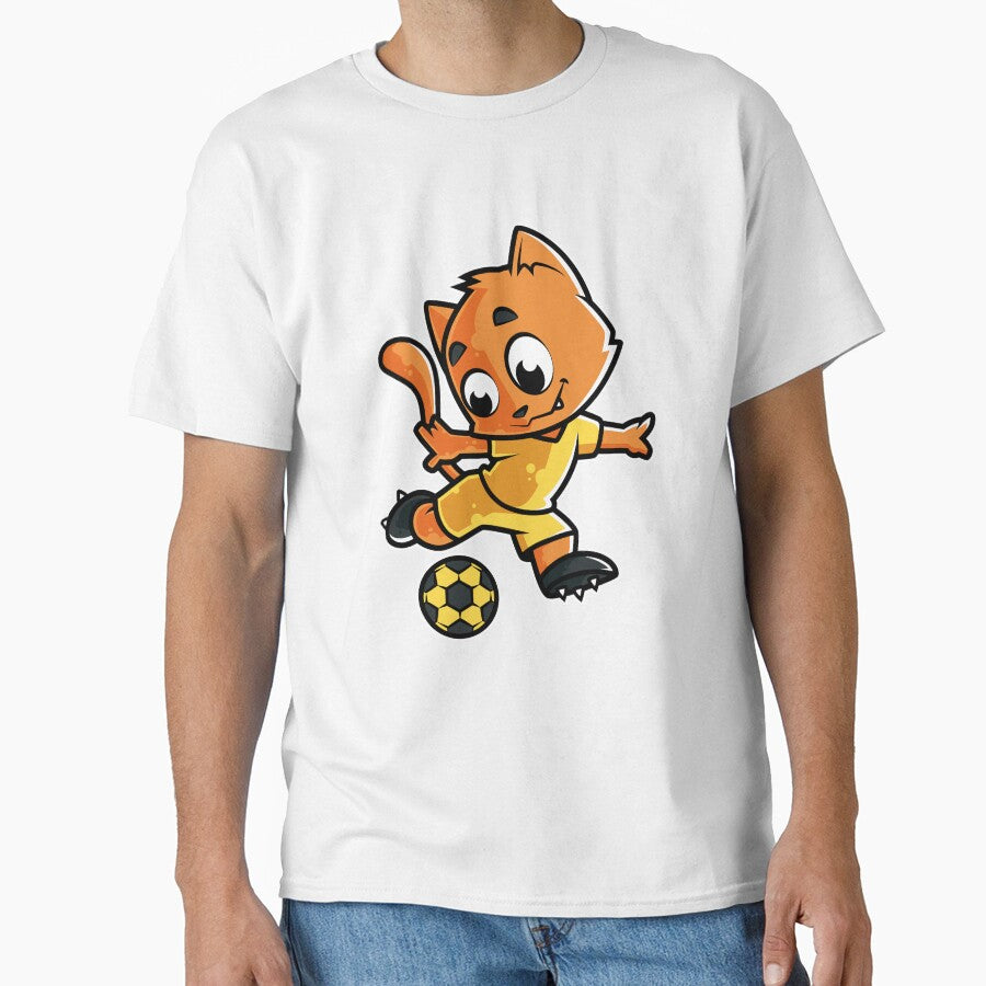 Cat Football Game Day Funny Team Sports Soccer graphic by theodoros20