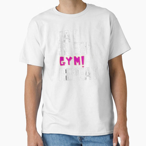 2023 Sports: Sleep, Eat, Repeat Men's Tee,eat sleep gym repeat by andyandy20