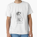I can't I walk my dog tshirt by Eugenie974